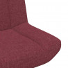 Fotel obrotowy Czerwone wino 63 x 75 x 76 cm tkanina