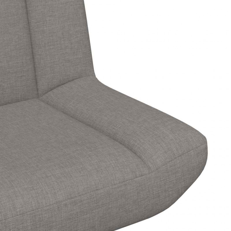 Fotel obrotowy Ciemnoszary 63 x 75 x 76 cm tkanina