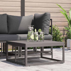 Meble Ogrodowe Czarny 70 x 70 x32 cm Metal