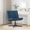 Fotel obrotowy Niebieski 63 x 75 x 76 cm tkanina