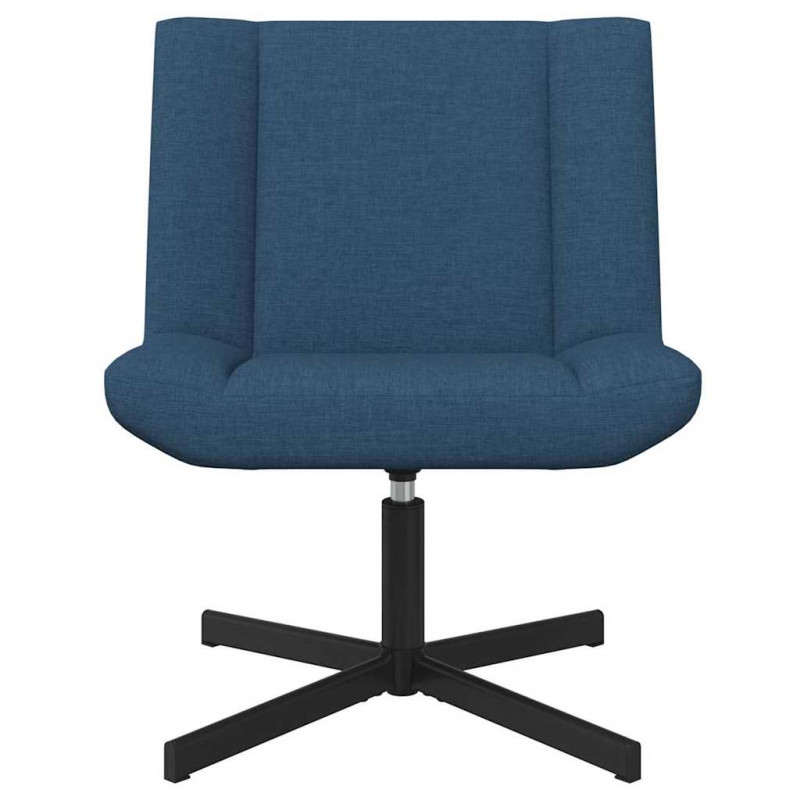 Fotel obrotowy Niebieski 63 x 75 x 76 cm tkanina