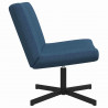 Fotel obrotowy Niebieski 63 x 75 x 76 cm tkanina