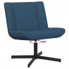 Fotel obrotowy Niebieski 63 x 75 x 76 cm tkanina