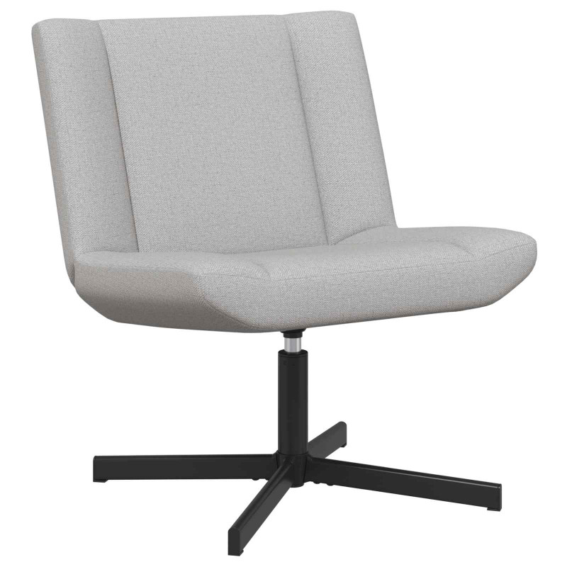 Fotel obrotowy Szary chmur 63 x 75 x 76 cm tkanina