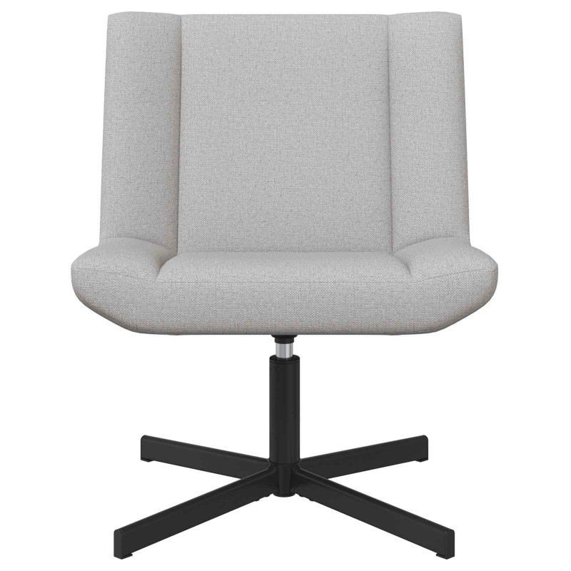 Fotel obrotowy Szary chmur 63 x 75 x 76 cm tkanina