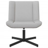 Fotel obrotowy Szary chmur 63 x 75 x 76 cm tkanina