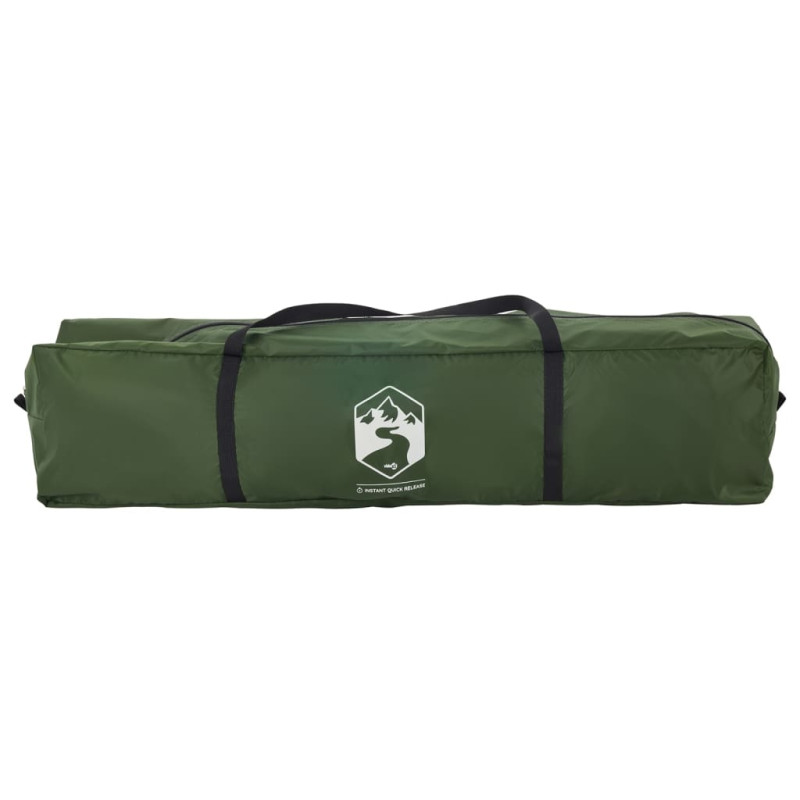 Namiot turystyczny, 5-os., zielony, szybkie rozkładanie