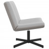 Fotel obrotowy Szary chmur 63 x 75 x 76 cm tkanina