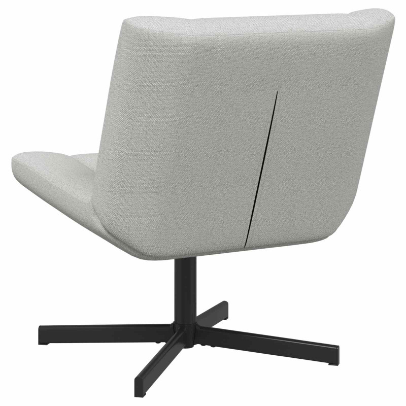 Fotel obrotowy Szary chmur 63 x 75 x 76 cm tkanina