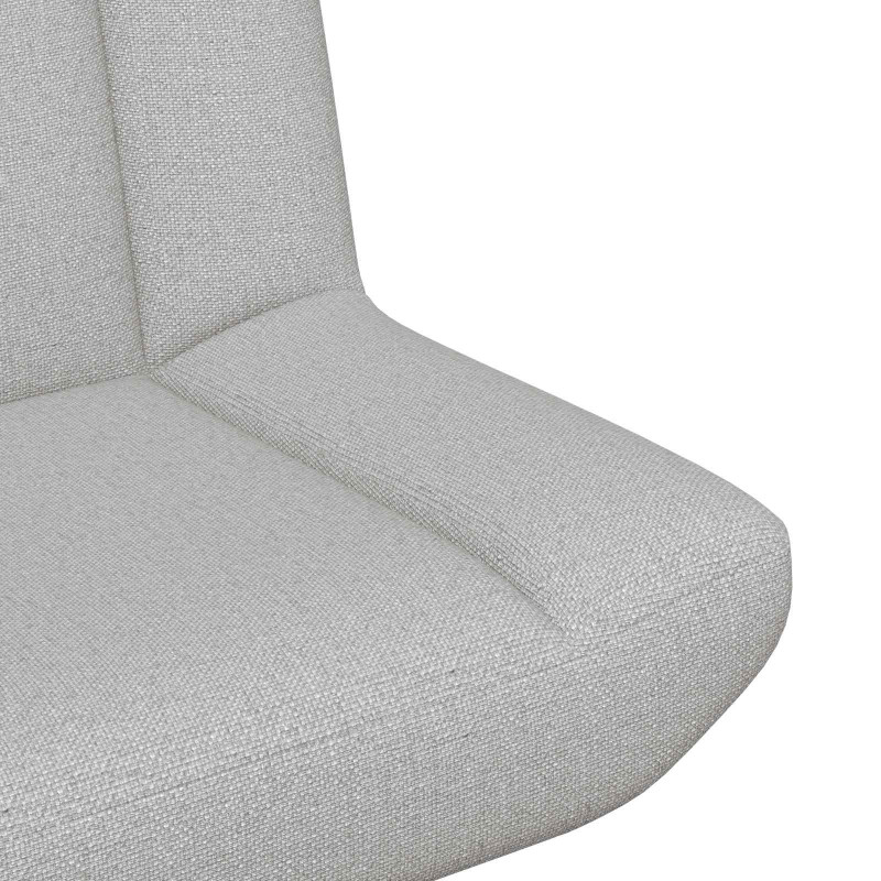Fotel obrotowy Szary chmur 63 x 75 x 76 cm tkanina