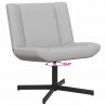 Fotel obrotowy Szary chmur 63 x 75 x 76 cm tkanina