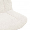 Fotel obrotowy Kremowy 63 x 75 x 76 cm Owczy Skór