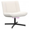 Fotel obrotowy Kremowy 63 x 75 x 76 cm Owczy Skór