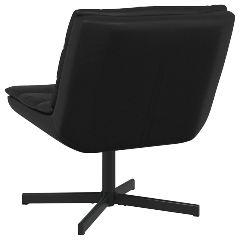 Fotel obrotowy Czarny 63 x 75 x 76 cm PU