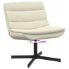 Fotel obrotowy Kremowy 63 x 75 x 76 cm PU