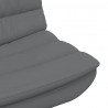 Fotel obrotowy Szary 63 x 75 x 76 cm PU