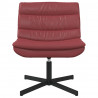 Fotel obrotowy Czerwone wino 63 x 75 x 76 cm PU