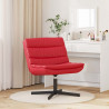 Fotel obrotowy Czerwony 63 x 75 x 76 cm PU