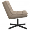 Fotel obrotowy Cappuccino 63 x 75 x 76 cm PU