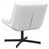 Fotel obrotowy Biały 63 x 75 x 76 cm PU