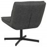 Fotel obrotowy Czarny 63 x 75 x 76 cm Antyczny PU