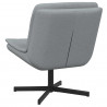 Fotel obrotowy Jasnoszary 63 x 75 x 76 cm tkanina