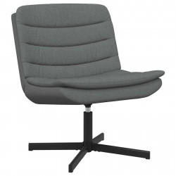 Fotel obrotowy Ciemnoszary 63 x 75 x 76 cm tkanina