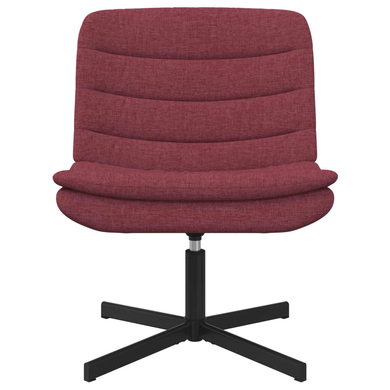 Fotel obrotowy Czerwone wino 63 x 75 x 76 cm tkanina