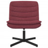 Fotel obrotowy Czerwone wino 63 x 75 x 76 cm tkanina