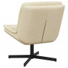 Fotel obrotowy Kremowy 63 x 75 x 76 cm tkanina