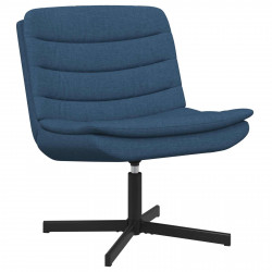 Fotel obrotowy Niebieski 63 x 75 x 76 cm tkanina