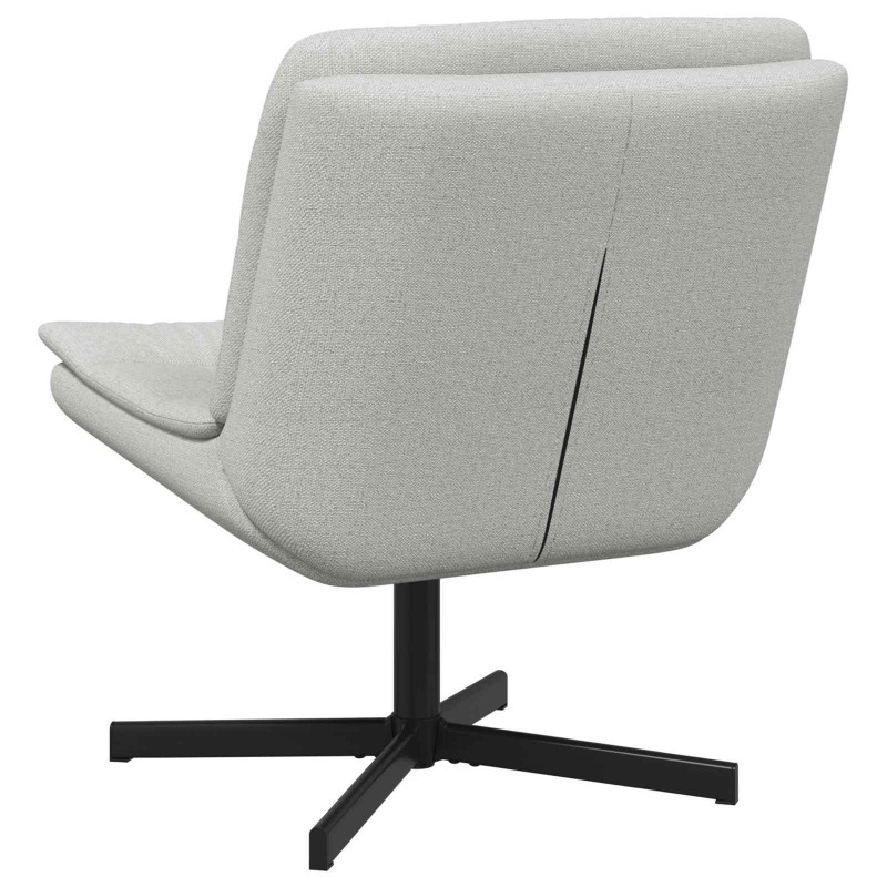 Fotel obrotowy Szary chmur 63 x 75 x 76 cm tkanina