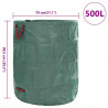 Torby na odpady do ogrodu 4 pcs Zielony 79 x 79 x 99,5 cm