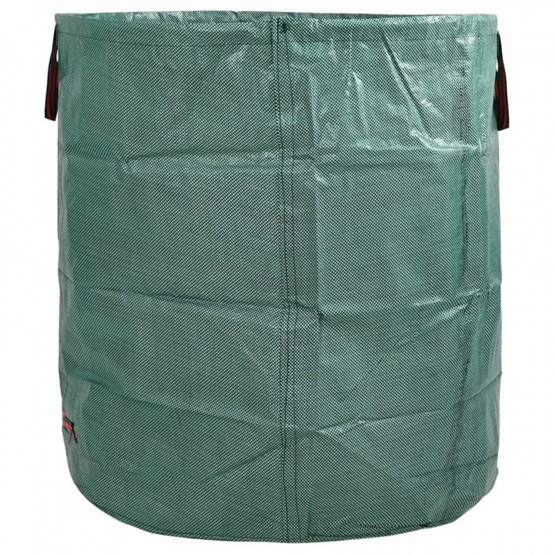 Torby na odpady do ogrodu 12 pcs Zielony 45 x 45 x 76 cm