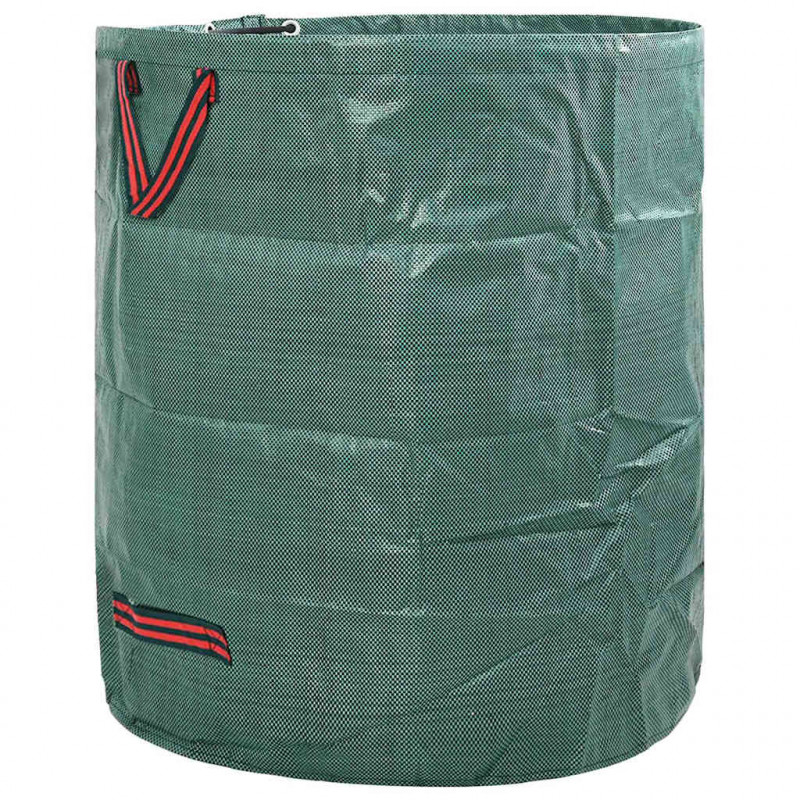 Torby na odpady do ogrodu 12 pcs Zielony 67 x 67 x 75,5 cm