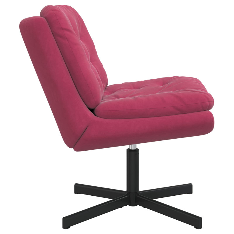 Fotel relaksacyjny obrotowy Czerwone wino 63 x 75 x 76 cm