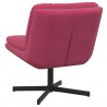Fotel relaksacyjny obrotowy Czerwone wino 63 x 75 x 76 cm