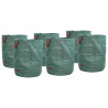 Torby na odpady do ogrodu 12 pcs Zielony 66 x 66 x 83,5 cm