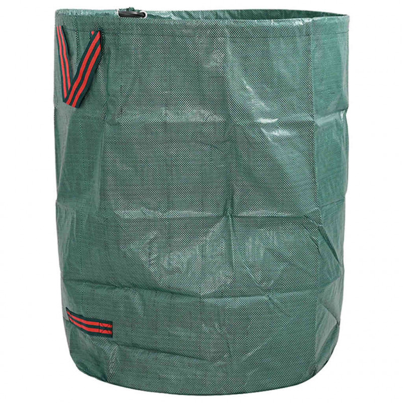 Torby na odpady do ogrodu 12 pcs Zielony 66 x 66 x 83,5 cm