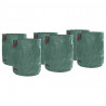 Torby na odpady do ogrodu 12 pcs Zielony 79 x 79 x 99,5 cm
