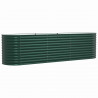 Podniesiony grządka Zielony 320 x 80 x 81 cm Stal