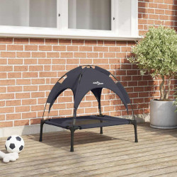 Legowisko dla psa Czarny 62 x 48 x 61 cm Stal