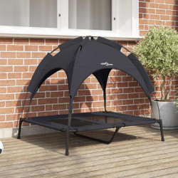 Legowisko dla psa Czarny 92 x 77 x 82,5 cm Stal