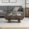 Stolik kawowy Naturalny 90 x 50 x 35 cm drewno