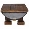 Stolik kawowy Naturalny 90 x 50 x 35 cm drewno