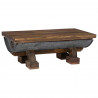 Stolik kawowy Naturalny 90 x 50 x 35 cm drewno