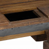 Stolik kawowy Naturalny 90 x 50 x 35 cm drewno