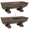 Stolik kawowy Naturalny 90 x 50 x 35 cm drewno