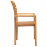 Krzesło jadalniane 2 pcs Brązowy 62 x 55 x 94 cm