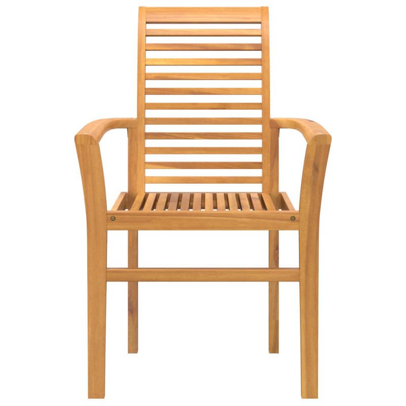 Krzesło jadalniane 4 pcs Brązowy 62 x 55 x 94 cm